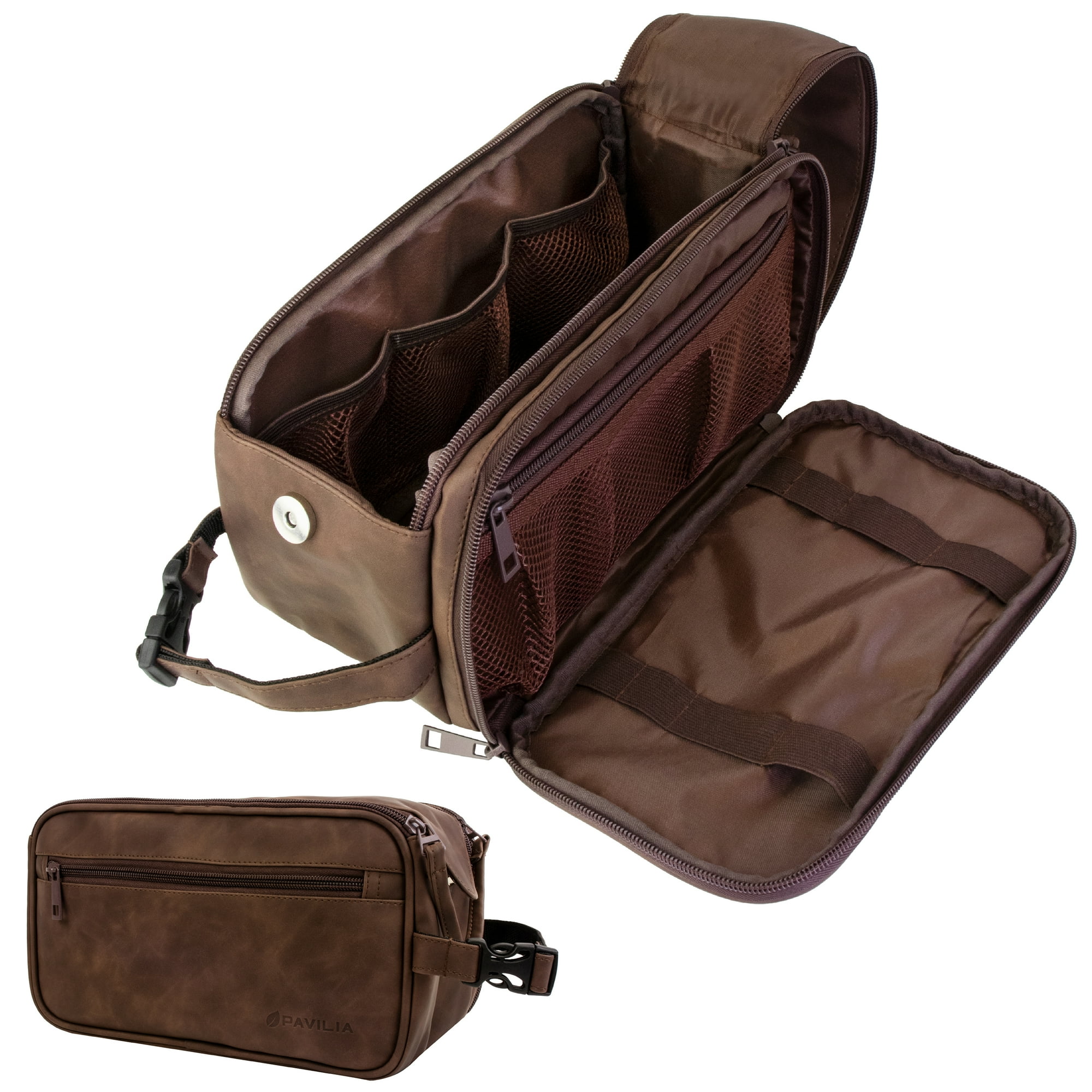 OOPSIE - Trousse de toilette en cuir à double fermeture éclair - Beauty IMPEFECTIONS - France