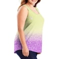 thumbnail image 4 of Ruimatai Women's Plus Size Casual Printed Tank Top Round Neck Loose Fit Stylish Floral Summer Cami for Everyday Comfort, 4 of 7