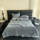 thumbnail image 4 of Color Style Taffeta Comfortable Fleece Blanket Sofa Leisure Throw Blanket, 4 of 6
