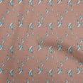 thumbnail image 1 of oneOone Polyester Spandex Dark Rose Brown Fabric Sea Craft Projects Decor Fabric Printed By The Yard 56 Inch Wide, 1 of 4