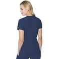 thumbnail image 6 of Med Couture Women's Scrub Top, Raglan Sleeves for Modern Fit, 6 Pockets 2-Way Stretch, Durable & Breathable Fabric - MC7425, 6 of 7