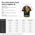 thumbnail image 5 of Lsque Not All Who Wander Are Lost 1 print Men's Cuban Collar Short Sleeve Shirt Summer Beachwear Casual Button Down Fashionable Vacation Leisure Shirt-4X-Large, 5 of 7