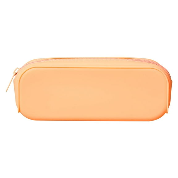 Danhjin Pencil Case Pouch, Concise Large Capacity Silicone for Kids School Supplies and Stationery Storage