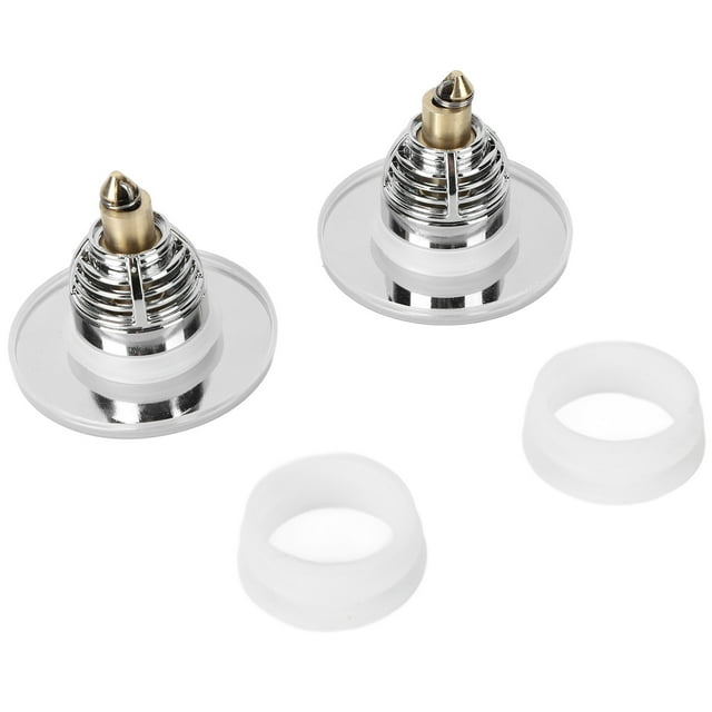 Tapón para lavabo de baño Jadeshay 2 piezas drenaje emergente
