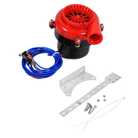 Blow Off Valve Installation Car Electronic Fake Dump Turbo Blow Off Hooter Valve Analog Sound BOV Simulator Kit, Fake Dump Turbo Analog, Fake Dump Turbo Valve ()