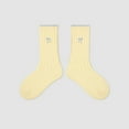 thumbnail image 4 of Babaley Kids Socks Girls Bow Print Soft Comfortable Breathable Stretchy Mid Calf Socks Daily Casual Summer Socks, 4 of 4