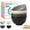 Black gray, variant on Homienly 8-Piece 26oz Large Cereal Bowls Set - Unbreakable Wheat Fiber Blend Soup & Salad Bowls, Lightweight BPA-Free Dinnerware for Everyday Meals, Microwave & Dishwasher Safe, Classic Black