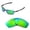 Emerald Mirror Coated - Polarized, variant on Walleva Emerald Polarized Replacement Lenses for Oakley Splinter Sunglasses