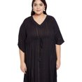 thumbnail image 3 of Oussum Women Plus Size Kaftans Dresses with Adjustable Drawstring Ladies Caftans, 3 of 8