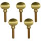 thumbnail image 1 of 5 Paquetes Saxofón Oro Tornillos de Apriete Piezas Instrumentos Viento de, 1 of 7