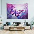 thumbnail image 7 of Abstract Butterfly Tapestry Hippie Wall Hanging Tapestries Aesthetic Decorative for Living Room Bedroom Ceiling 60x51In Home Decor Gifts, 7 of 7