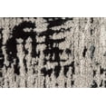 thumbnail image 5 of HomeRoots 515297 2 x 3 ft. Black White & Gray Stain Resistant Rectangle Area Rug, 5 of 11