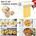 thumbnail image 6 of KitchenAid stand mixer 3-in-1 pasta maker attachment for rolling and cutting fresh pasta., 6 of 9