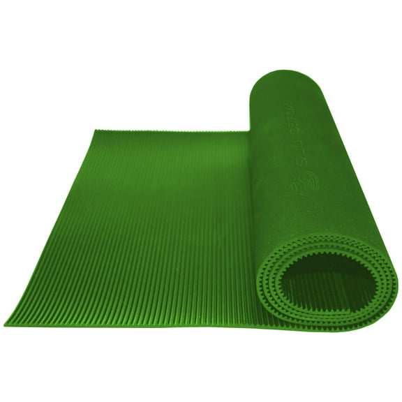Sluice Fox Sluice box rubber V matting; gold sluice mat for fine gold recovery set; gold prospecting supplies; 6 inch by 12 inch size, green color, mini rib pattern