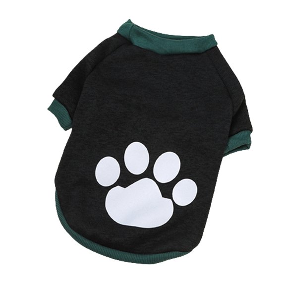Adorable Pet Sweater - Paw Print Decorating - Comfortable Keep Warm - Lovely Pet Sweatshirt - Outdoor Pet Costume