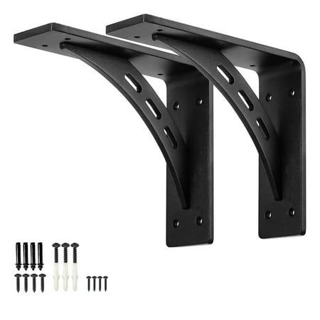

Heavy Duty Shelf Bracket Metal Countertop Support Rack Wall Mount Mantel Bracket