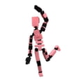 thumbnail image 1 of KEVCHE 13.8cm T13 Figura Accion, Dummy 13 Muñecos Humanos Multiarticulado Impresos en 3D Titan Action Figures Rosa, Figura de Acción Regalos para Niños, Edad 3+, 1 of 5