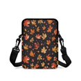 thumbnail image 2 of FUIALDOLG Stretch Polyester Crossbody Bags Portable Leakproof Crossbody Purse for Travel, Maple Leaf Design Crossbody Purses, 2 of 7