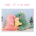 thumbnail image 4 of Dinosaur Plush Toy,Cute Dinosaur Plush Toy,Soft Dino Plushies Plush,Cute Dinosaur Stuffed Animal Toy, Green 11.8 inch, 4 of 6