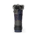 thumbnail image 5 of Dream Pairs Kids Boys & Girls Snow Boots Insulated Waterproof Winter Snow Boots KRIVER-1 NAVY/GREY/ORANGE Size 3, 5 of 5