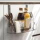 thumbnail image 3 of Estantería de almacenamiento montada en la pared para cosméticos de ducha de baño-marrón Afortunado Sencillez, 3 of 3