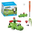 thumbnail image 3 of CQHVKQ 2-in-1 Kids Water Sprinklers T Ball Set & Water Ball Toy, Crocodile Baseball Sprinkler for Backyard, Outside Yard Water Toys for Boys Girls, Summer Toddlers Outdoor Toys for Kids Ages 4-8, 3 of 12