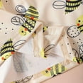 thumbnail image 6 of Hotiary Girls Spring and Autumn Long Sleeved Crew Neck Honeybee Print and Bow Decoration Dress for 6M-3T Infant Toddler, 6 of 6