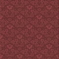 thumbnail image 1 of Ahgly Company Indoor Square Patterned Grapefruit Red Area Rugs, 4' Square, 1 of 6