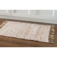 thumbnail image 2 of Linon Verginia Berber Red & Natural Area Rug, 2 of 5