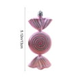thumbnail image 3 of Mecorevxz 3Pcs Christmas Candy Pendants 2025 Xmas Birthday Party Wedding Suppiles Decoration, Hanging Candy Christmas Tree Décor, Christmas Decorative Hanging Ornaments Crafts(Pink), 3 of 7