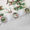 thumbnail image 4 of Castle Fairy Red Bowknot Xmas Tree Curtains Pack Of 2 (42X84 Each) for Teens Women Men,Happy New Year Curtains Blackout,Happy Christmas Bedroom Curtains,Lightweight Room Decor, 4 of 6
