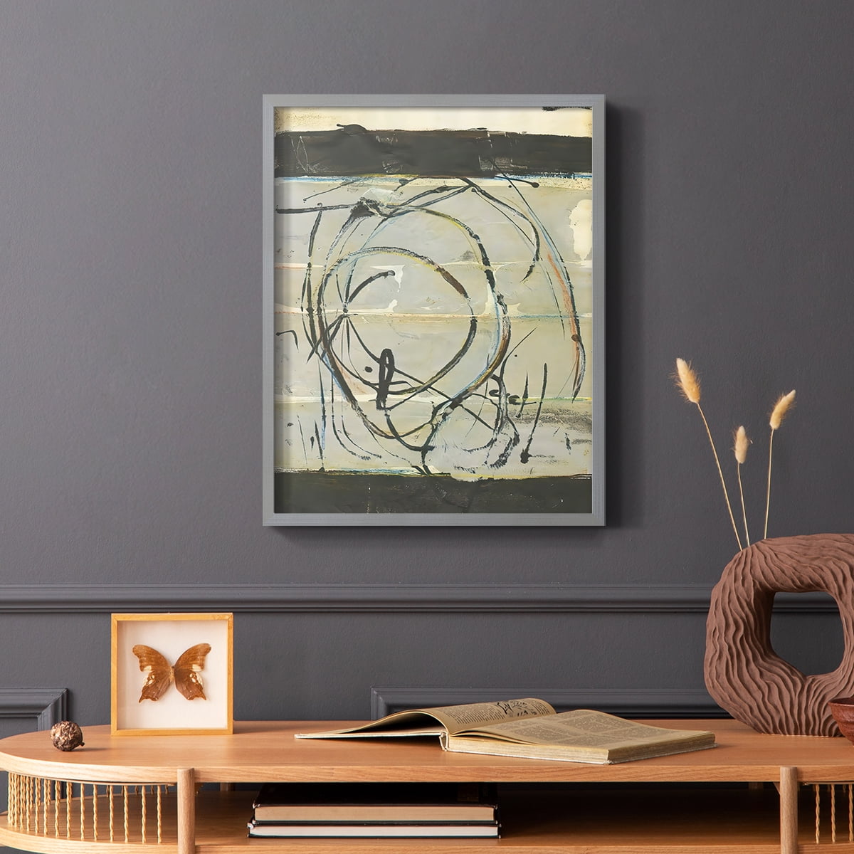Continuing Energy II in Paper Solid Wood 8 x 10 Framed Print