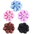 thumbnail image 4 of PEACNNG Hairnets Girl Hairnets Pink 5Set 3.9x3.9in, 4 of 7