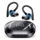 thumbnail image 1 of Auriculares Deportivos Bluetooth Impermeables Con Gancho Negro, 1 of 5