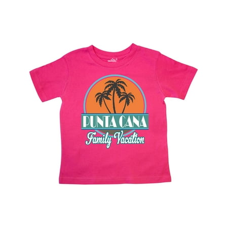 

Inktastic Punta Cana Family Vacation Matching Gift Toddler Boy or Toddler Girl T-Shirt