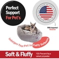 thumbnail image 2 of Cama para perros Majestic Pet, microterciopelo, relajante, lavable, 132 x 89 x 28 cm, 2 of 7