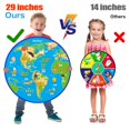 thumbnail image 2 of Tablero de dardos BootAA 29 grande para niños con 12 bolas adhesivas, 2 of 8