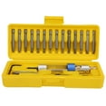 thumbnail image 1 of Kit de taladro avellanador de 20 piezas, adaptador rápido multifunción para destornillador neumático, 1 of 8