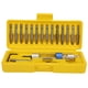 thumbnail image 1 of Kit de brocas avellanadoras de 20 piezas, adaptador rápido multifunción para destornillador neumático, 1 of 9
