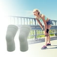 thumbnail image 5 of Unique Bargains 1 Pair Lightweight Knee Pads Medium Size Gray, 5 of 6