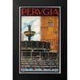 thumbnail image 2 of Vintage Apple Collection 13x18 Black Modern Framed Museum Art Print Titled - Perugia, 2 of 5