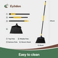 thumbnail image 7 of Eyliden Heavy-Duty Angle Broom for Indoor and Outdoor Use, 7 of 7