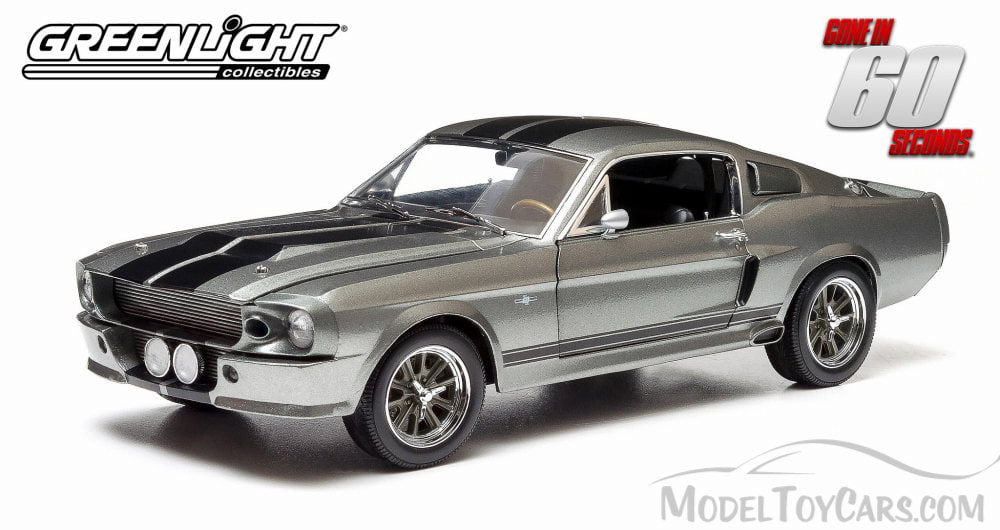 1967 FORD MUSTANG CUSTOM ELEANOR "GONE IN 60 SECONDS" 1/18 CAR GREENLIGHT 12909 