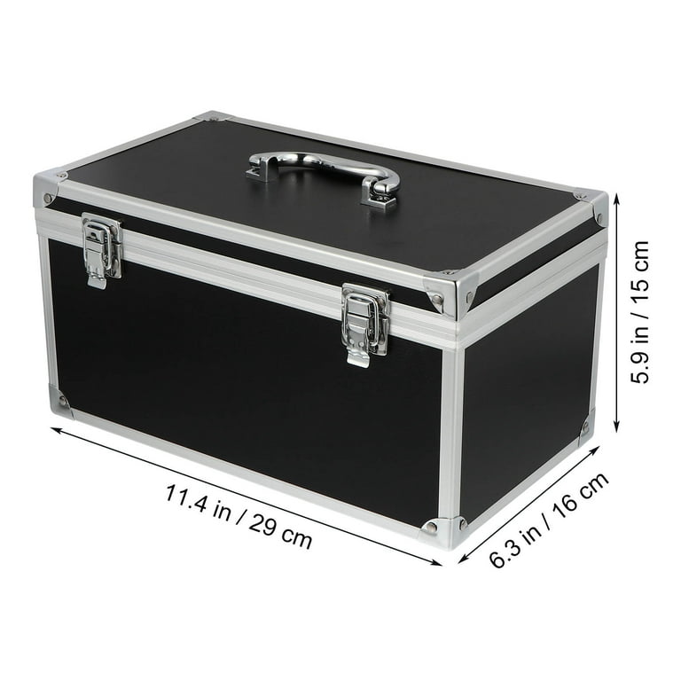 Aluminum Hard Shell Carrying Case Laptop Box with DIY Customizable