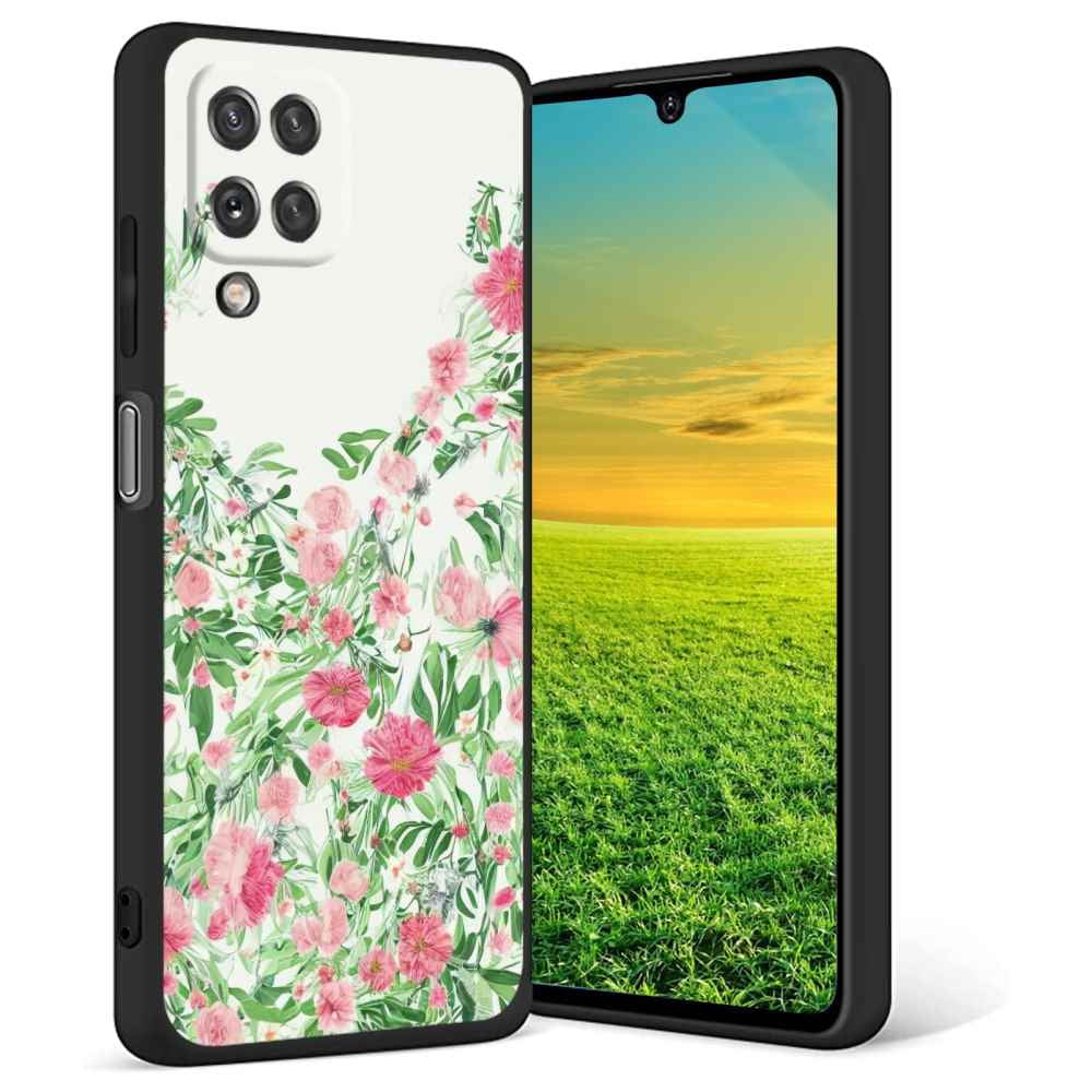 Floral-273 Phone Case, Degined for Samsung Galaxy A12 Case Men Women ...