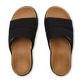 thumbnail image 4 of COBIAN Adult Female Tolula Slide Sandals, Color: Black, Size: 09 (TOL24-001-09), 4 of 6