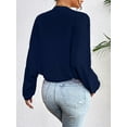 thumbnail image 6 of Zeagoo Womens Cardigan Casual Shrugs Lightweight Long Sleeve Soft Drape Open Front Knitted Bolero for Dresses, 6 of 6