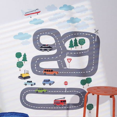 Wallies Around Town Interactive Wall Decal