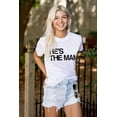 thumbnail image 3 of Funny Couples Set She's the Boss Women's Graphic T Shirt Tees Brisco Brands M, 3 of 6
