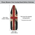 thumbnail image 5 of HELLHERO Flag Pattern Ironing Board Cover, 15x54 Inches Polyester - Iron Table Cover for Sewing Room, Design Studio, Hobby Space, 5 of 5